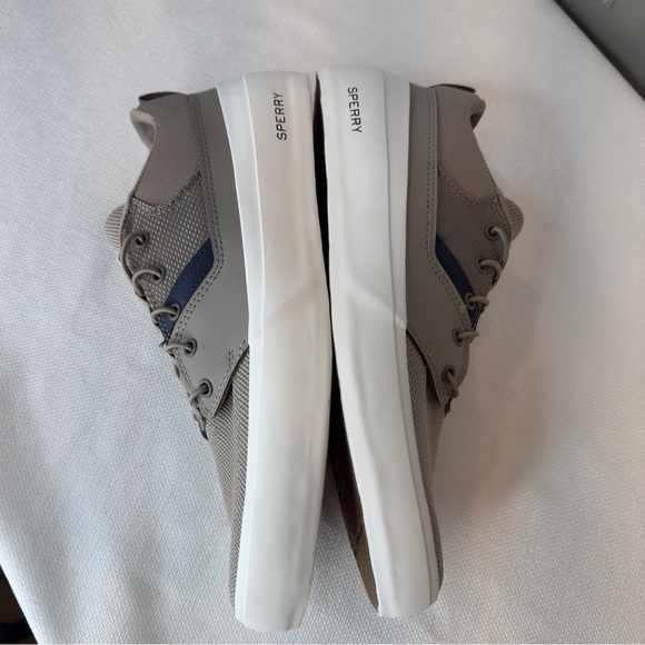 Sperry SeaCycled Fairlead Men’s Sneakers New Beige 9.5 - Picture 7 of 11